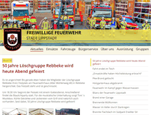 Tablet Screenshot of feuerwehr-lippstadt.de